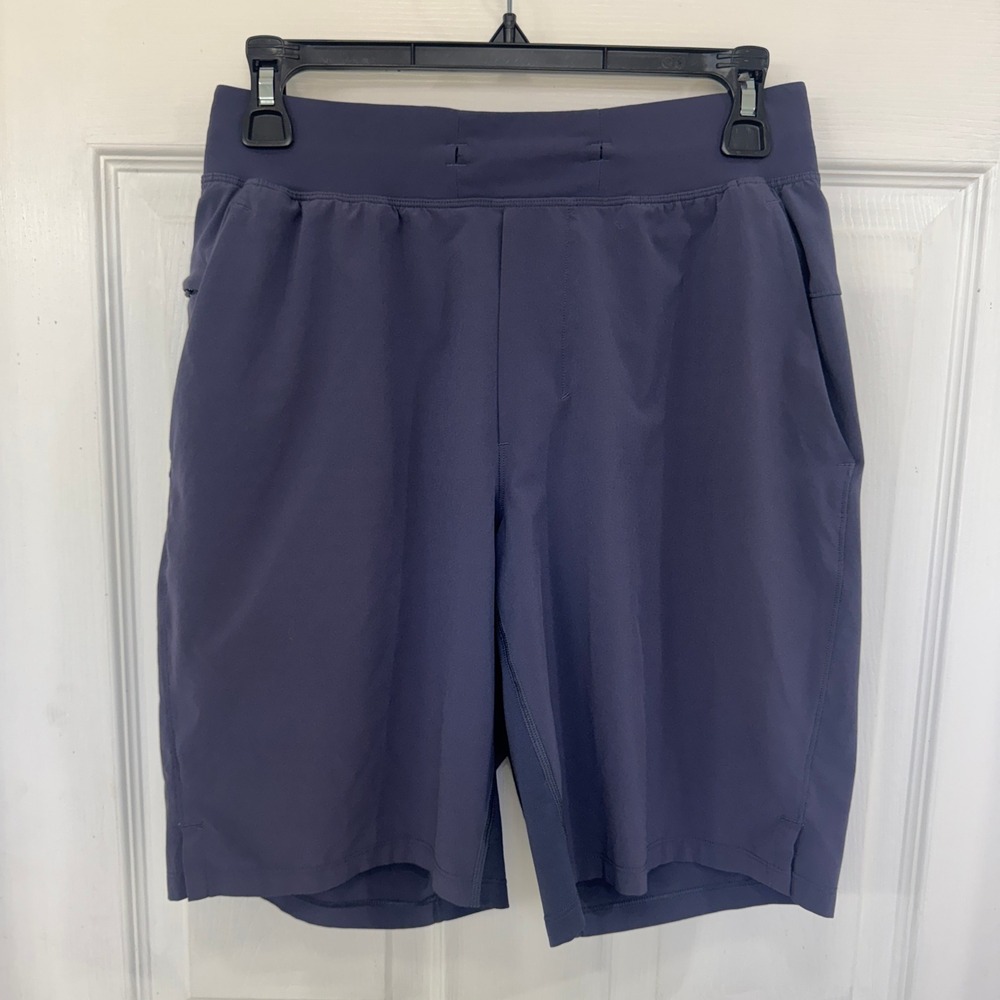 Lululemon Mens T.H.E. Linerless Shorts Dark Blue See Measurements Sizing